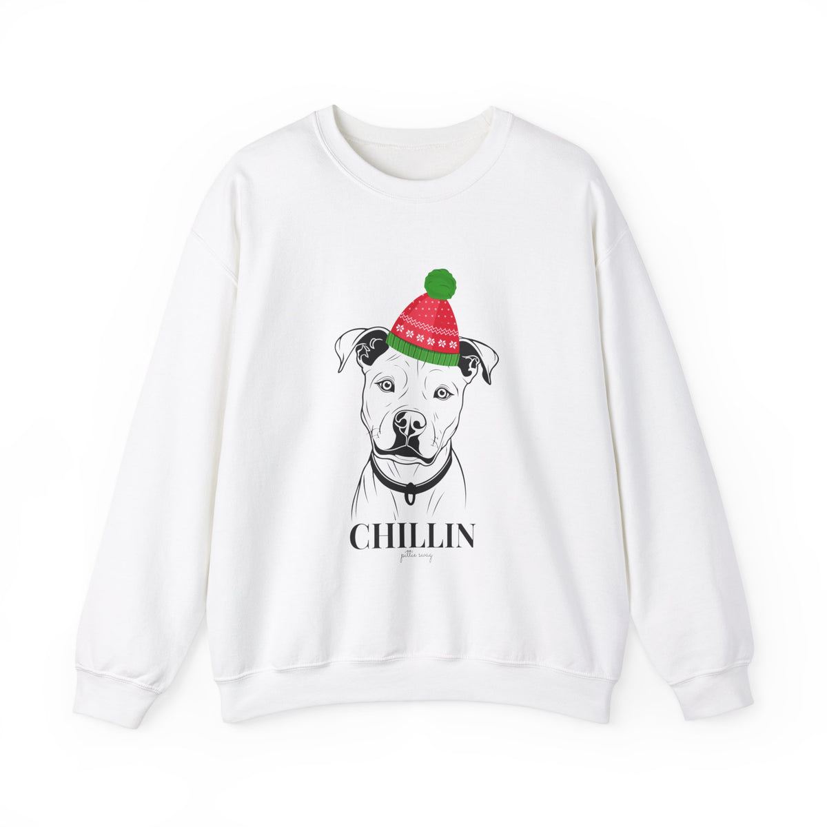 Chillin Pittie Unisex Sweatshirt