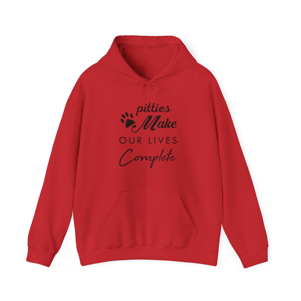 Pitties Make Our Lives Complete Unisex Hoodie