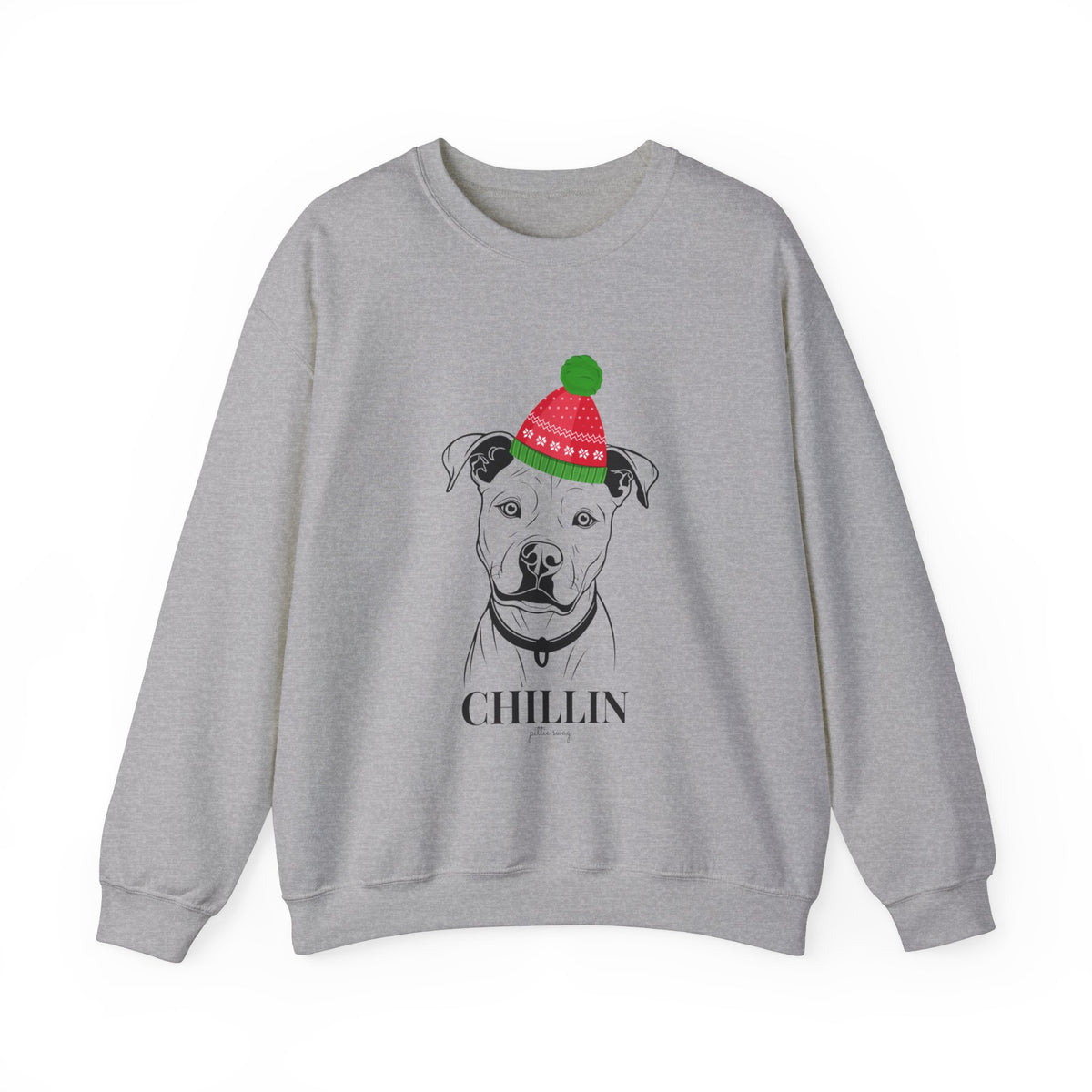 Chillin Pittie Unisex Sweatshirt