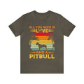 Love And A Pitbull Unisex Tee