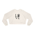 Pittie Love Women's Cropped Pullover